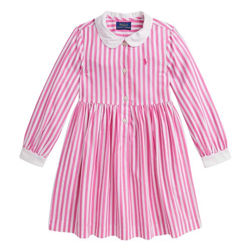 Polo Ralph Lauren Striped Cotton Poplin Shirtdress 3-6Y